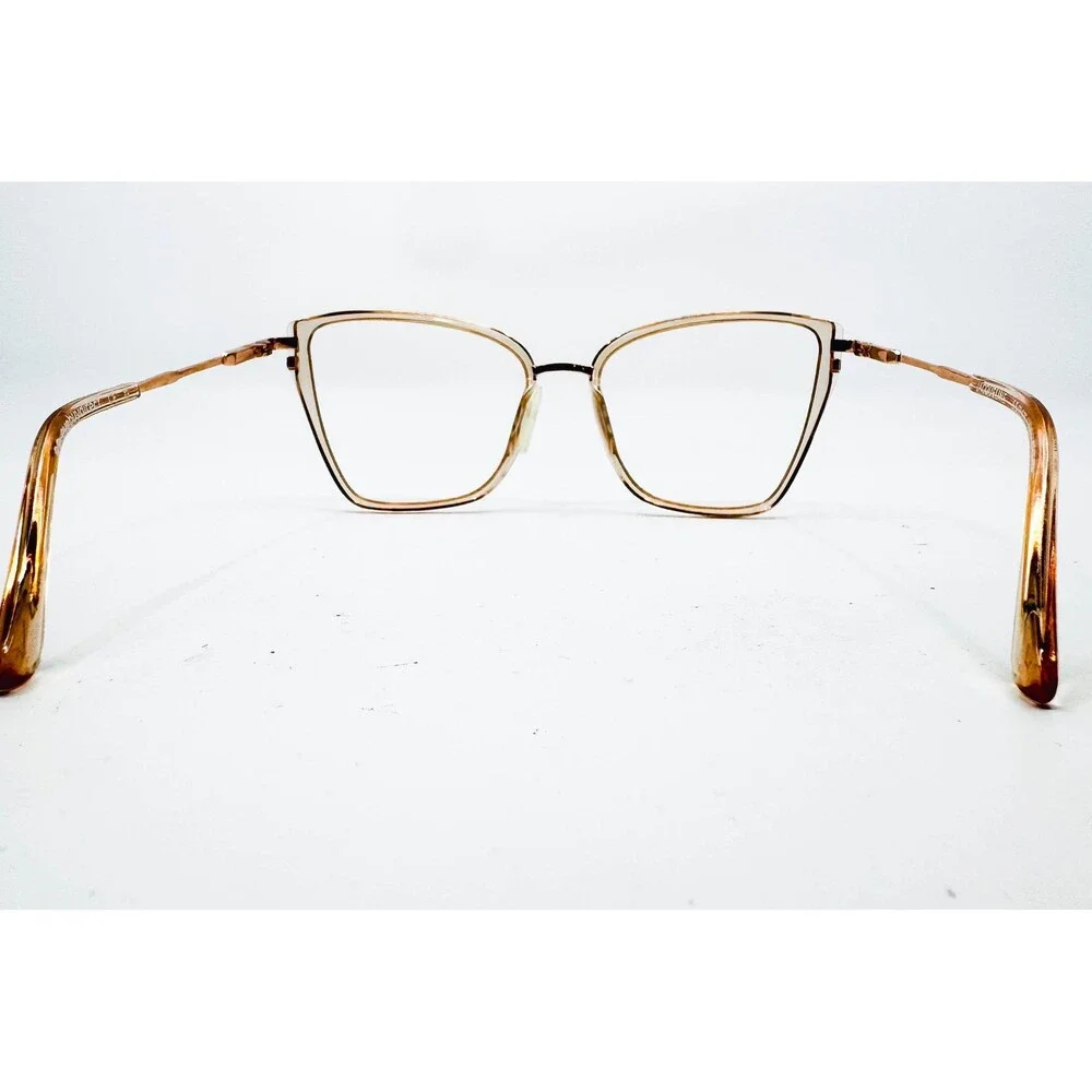 EyeBuyDirect Jacqueline Eyeglasses Womens Pink Clear Cat Eye 55-17-140